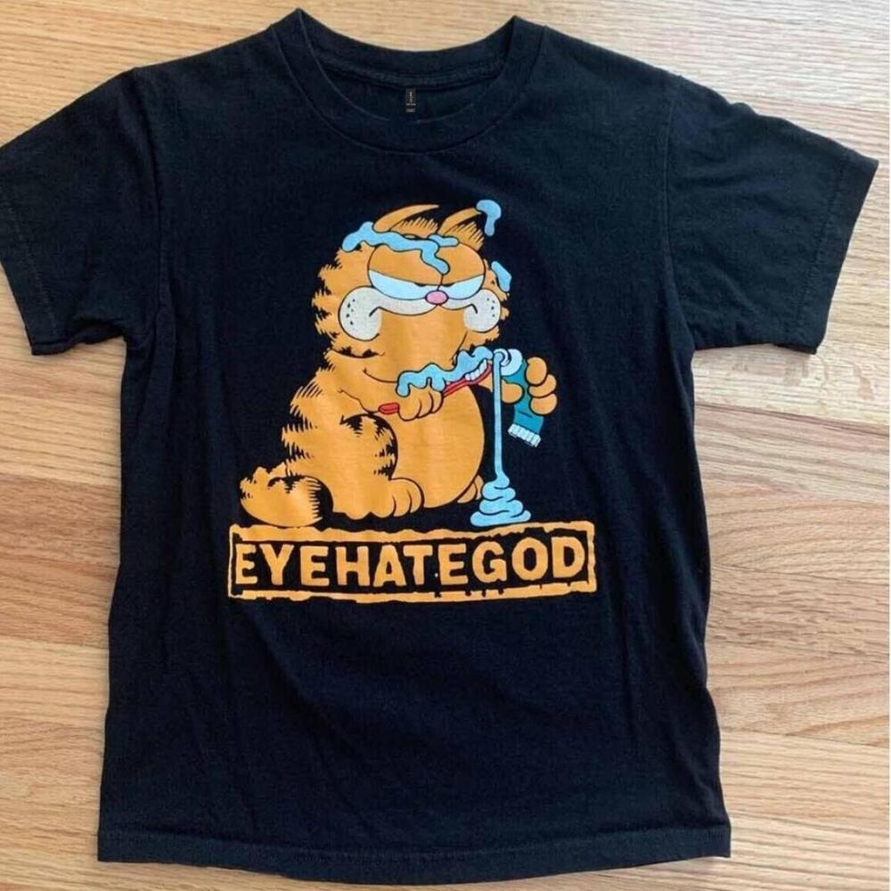 Eyehategod Garfield Black T-Shirt